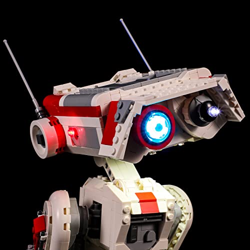 BRIKSMAX KIT DE ILUMINACIÓN LED PARA LEGO75335 BD1 COMPATIBLE CON EL MODELO DE BLOQUES DE CONSTRUCCIÓN DE LEGO STAR WARS NO - 4