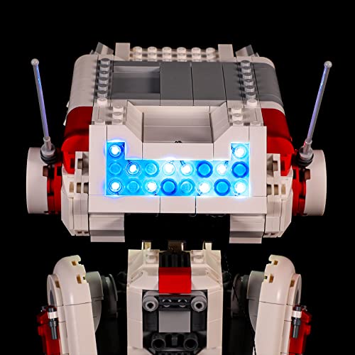 BRIKSMAX KIT DE ILUMINACIÓN LED PARA LEGO75335 BD1 COMPATIBLE CON EL MODELO DE BLOQUES DE CONSTRUCCIÓN DE LEGO STAR WARS NO - 5