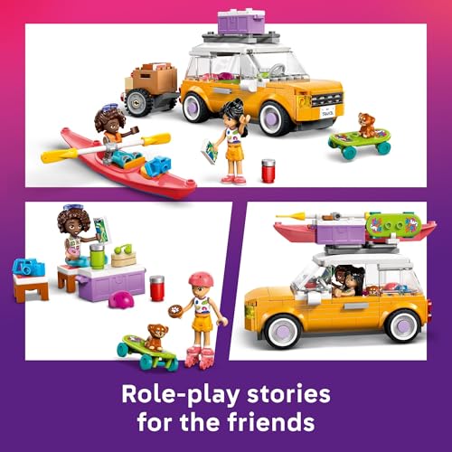 LEGO FRIENDS FRIENDSHIP COCHE DE JUGUETE DE VIAJE POR CARRETERA JUEGO DE CONSTRUCCIÓN PARA CONTAR HISTORIAS CON JUGUETES - 4