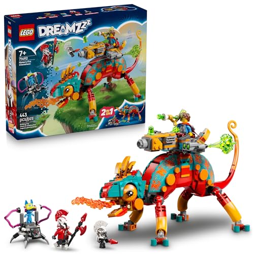 LEGO DREAMZZZ JUGUETE DE CONSTRUCCIÓN DE CAMALEÓN DE FUEGO DE MATEO JUEGO DE SIMULACIÓN PARA NIÑOS A PARTIR DE 7 AÑOS JUGUETE - 1