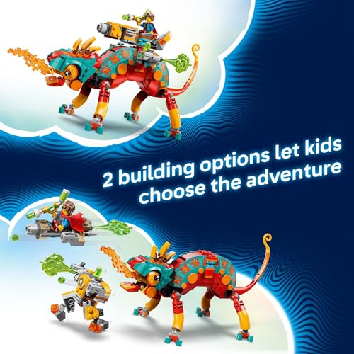 LEGO DREAMZZZ JUGUETE DE CONSTRUCCIÓN DE CAMALEÓN DE FUEGO DE MATEO JUEGO DE SIMULACIÓN PARA NIÑOS A PARTIR DE 7 AÑOS JUGUETE - 3