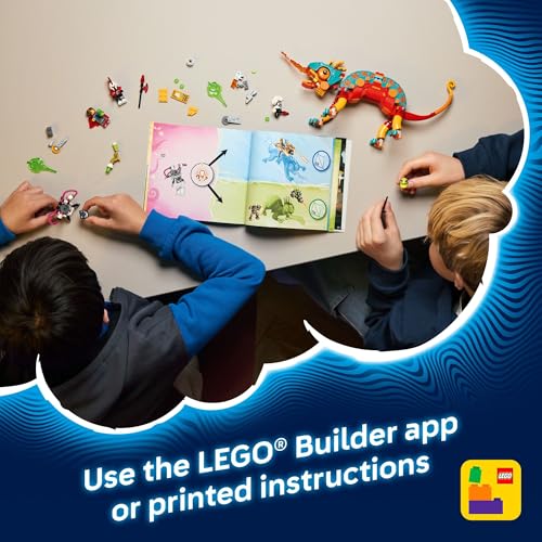 LEGO DREAMZZZ JUGUETE DE CONSTRUCCIÓN DE CAMALEÓN DE FUEGO DE MATEO JUEGO DE SIMULACIÓN PARA NIÑOS A PARTIR DE 7 AÑOS JUGUETE - 6