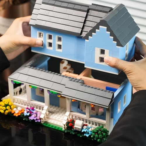 CONJUNTO DE CONSTRUCCIÓN DE CASA GILMORE COMPATIBLE CON LEGO PARA NIÑAS KIT DE CONSTRUCCIÓN DE ARQUITECTURA DE CASA - 3