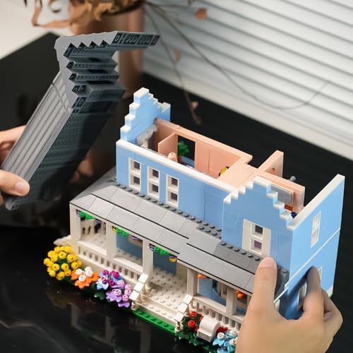 CONJUNTO DE CONSTRUCCIÓN DE CASA GILMORE COMPATIBLE CON LEGO PARA NIÑAS KIT DE CONSTRUCCIÓN DE ARQUITECTURA DE CASA - 6