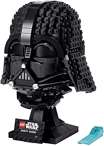 LEGO STAR WARS DARTH VADER JUEGO DE CONSTRUCCIÓN DE CASCO PARA ADULTOS KIT DE MODELO COLECCIONABLE PARA PARA HOMBRES - 4