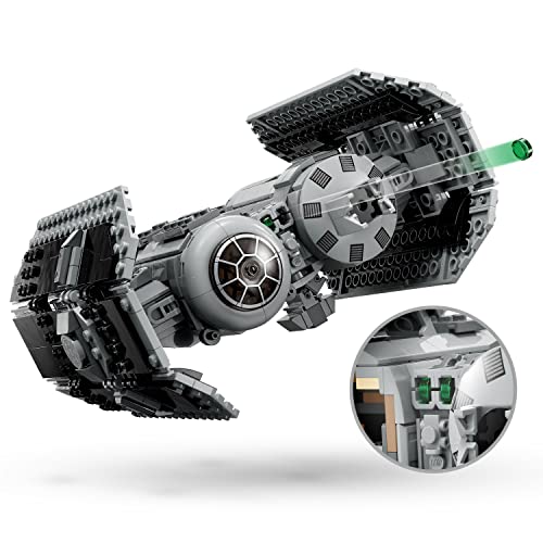 LEGO STAR WARS TIE BOMBER KIT DE CONSTRUCCIÓN DE MODELO CAZA ESTELAR DE JUGUETE DE STAR WARS CON FIGURA DE DROIDE GONK - 4