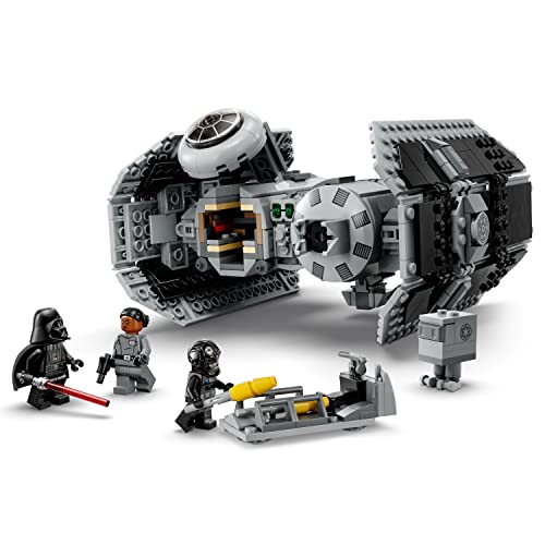 LEGO STAR WARS TIE BOMBER KIT DE CONSTRUCCIÓN DE MODELO CAZA ESTELAR DE JUGUETE DE STAR WARS CON FIGURA DE DROIDE GONK - 6
