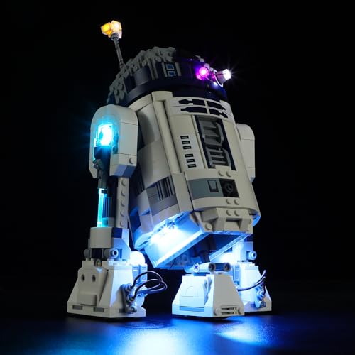 BRIKSMAX KIT DE ILUMINACIÓN PARA LEGO75379 R2D2 COMPATIBLE CON EL SET DE CONSTRUCCIÓN LEGO STAR WARS NO INCLUYE EL SET DE LEGO - 1