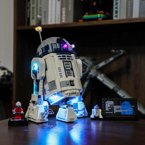 BRIKSMAX KIT DE ILUMINACIÓN PARA LEGO75379 R2D2 COMPATIBLE CON EL SET DE CONSTRUCCIÓN LEGO STAR WARS NO INCLUYE EL SET DE LEGO - 2