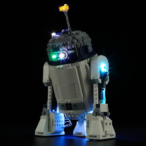 BRIKSMAX KIT DE ILUMINACIÓN PARA LEGO75379 R2D2 COMPATIBLE CON EL SET DE CONSTRUCCIÓN LEGO STAR WARS NO INCLUYE EL SET DE LEGO - 5