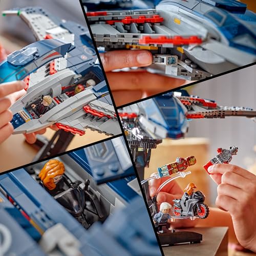 LEGO MARVEL AVENGERS AGE OF ULTRON QUINJET JUGUETE PARA NIÑOS Y NIÑAS A PARTIR DE 12 AÑOS JUGUETE DE LOS VENGADORES CON 5 - 3