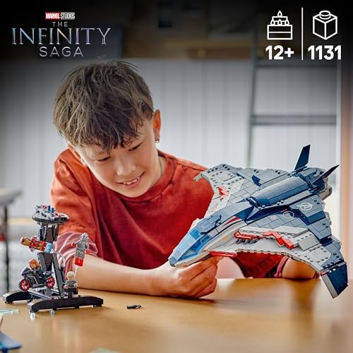 LEGO MARVEL AVENGERS: AGE OF ULTRON QUINJET - JUGUETE PARA NIÑOS Y NIÑAS, A PARTIR DE 12 AÑOS, JUGUETE DE LOS VENGADORES - 7