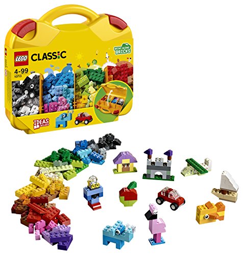 LEGO CLASSIC MALETA CREATIVA 10713 INCLUYE ESTUCHE ORGANIZADOR DE ALMACENAMIENTO CON DIVERTIDOS Y COLORIDOS BLOQUES - 2