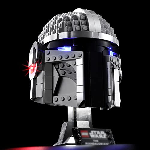 BRIKSMAX KIT DE ILUMINACIÓN LED PARA CASCO DE STAR WARS THE MANDALORIAN COMPATIBLE CON EL MODELO DE BLOQUES DE CONSTRUCCIÓN LEGO - 3