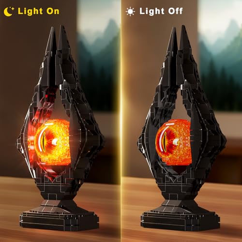 JUEGO DE JUGUETES DE CONSTRUCCIÓN CON TEMÁTICA DE PELÍCULA JUEGO CREATIVO DE CONSTRUCCIÓN DE OJOS LEGENDARIOS 925 PIEZAS - 3