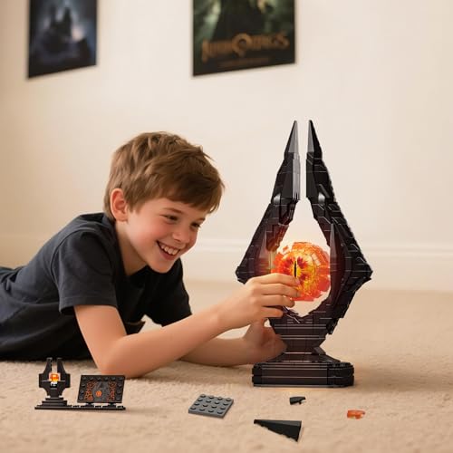 JUEGO DE JUGUETES DE CONSTRUCCIÓN CON TEMÁTICA DE PELÍCULA JUEGO CREATIVO DE CONSTRUCCIÓN DE OJOS LEGENDARIOS 925 PIEZAS - 5