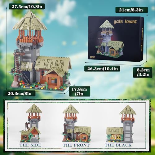 KIT DE 1000 PIEZAS MODULARES DE BLOQUES DE CONSTRUCCIÓN DE MINAS DE ARQUERO LADRILLOS COMPATIBLES CON LEGO DECORACIÓN - 2