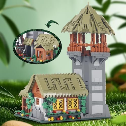 KIT DE 1000 PIEZAS MODULARES DE BLOQUES DE CONSTRUCCIÓN DE MINAS DE ARQUERO LADRILLOS COMPATIBLES CON LEGO DECORACIÓN - 3