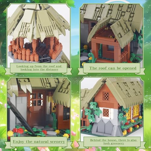KIT DE 1000 PIEZAS MODULARES DE BLOQUES DE CONSTRUCCIÓN DE MINAS DE ARQUERO LADRILLOS COMPATIBLES CON LEGO DECORACIÓN - 4