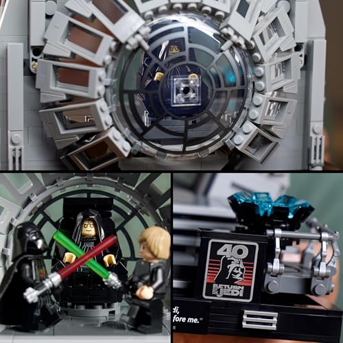 LEGO 75352 STAR WARS EMPERORS THRONE ROOM JUEGO DE DIORAMA EL REGRESO DEL JEDI 40 ANIVERSARIO REGALO COLECCIONABLE PARA ADULTOS - 3