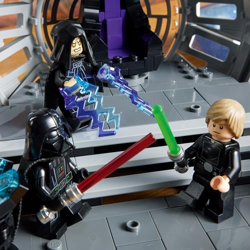 LEGO 75352 STAR WARS EMPERORS THRONE ROOM JUEGO DE DIORAMA EL REGRESO DEL JEDI 40 ANIVERSARIO REGALO COLECCIONABLE PARA ADULTOS - 5
