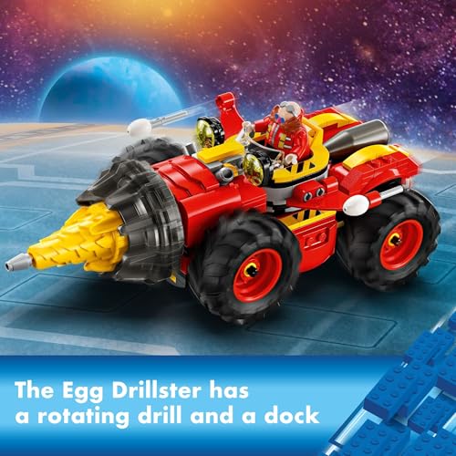 LEGO SONIC THE HEDGEHOG SUPER SONIC VS EGG DRILLSTER JUGUETE DE GAMING CON SHADOW Y DR EGGMAN SET DE CONSTRUCCIÓN - 5