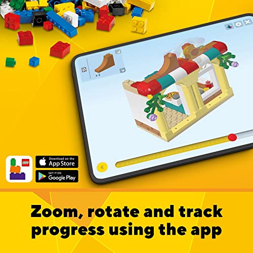 LEGO CREATOR 3 EN 1 JUEGO DE CONSTRUCCIÓN DE JUGUETE DE ANIMAL CONEJO BLANCO JUGUETE STEM PARA NIÑOS DE 8 AÑOS EN ADELANTE SE - 5