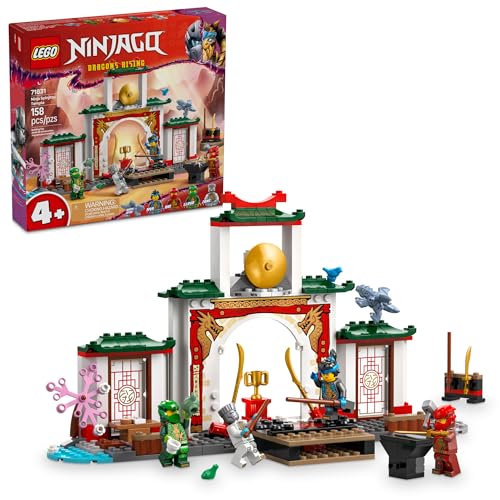 LEGO NINJAGO JUEGO DE CONSTRUCCIÓN DE JUGUETES DEL TEMPLO SPINJITZU NINJA JUGUETE DE NINJA PARA NIÑOS EN EDAD PREESCOLAR - 1
