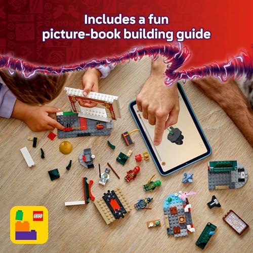 LEGO NINJAGO JUEGO DE CONSTRUCCIÓN DE JUGUETES DEL TEMPLO SPINJITZU NINJA JUGUETE DE NINJA PARA NIÑOS EN EDAD PREESCOLAR - 4