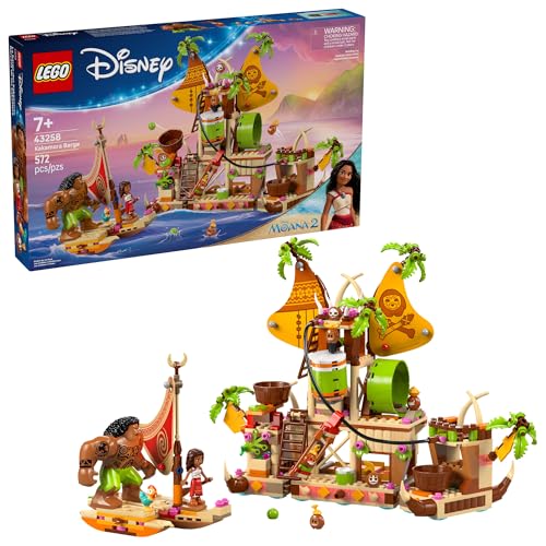 LEGO DISNEY MOANA 2 BARCA DE KAKAMORA PARA NIÑOS SET DE CONSTRUCCIÓN PARA JUEGO DE ROL PARA NIÑOS Y NIÑAS DE 7 AÑOS - 1