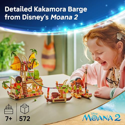 LEGO DISNEY MOANA 2 BARCA DE KAKAMORA PARA NIÑOS SET DE CONSTRUCCIÓN PARA JUEGO DE ROL PARA NIÑOS Y NIÑAS DE 7 AÑOS - 2