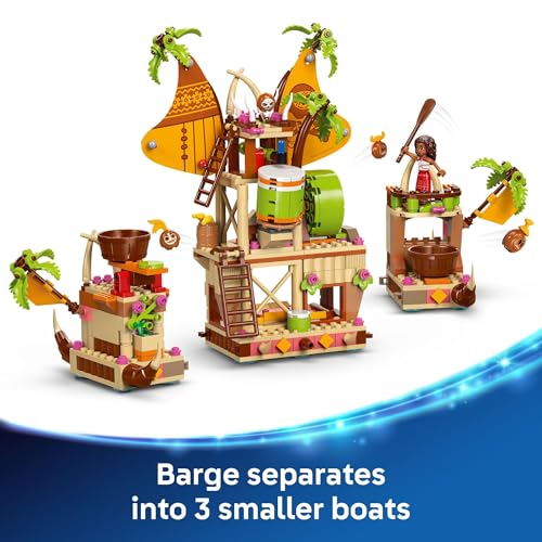 LEGO DISNEY MOANA 2 BARCA DE KAKAMORA PARA NIÑOS SET DE CONSTRUCCIÓN PARA JUEGO DE ROL PARA NIÑOS Y NIÑAS DE 7 AÑOS - 4