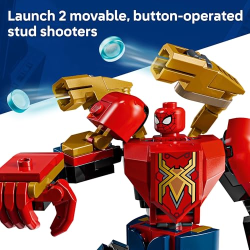LEGO MARVEL MECH BATTLE SPIDERMAN VS DOC OCK JUGUETES DE CONSTRUCCIÓN PARA NIÑOS JUGUETES DE SUPERHÉROES Y VILLANOS CON 3 - 3