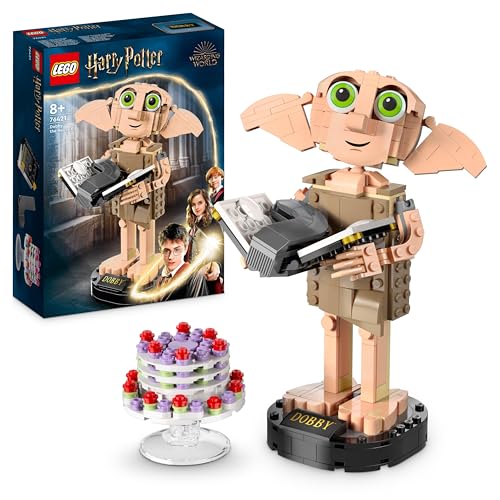 LEGO HARRY POTTER DOBBY THE HOUSE ELF SET REGALOS DE PASCUA PARA NIÑOS Y TODOS LOS FANÁTICOS A PARTIR DE 8 AÑOS FIGURA ICÓNICA - 1