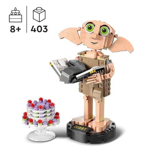 LEGO HARRY POTTER DOBBY THE HOUSE ELF SET REGALOS DE PASCUA PARA NIÑOS Y TODOS LOS FANÁTICOS A PARTIR DE 8 AÑOS FIGURA ICÓNICA - 2