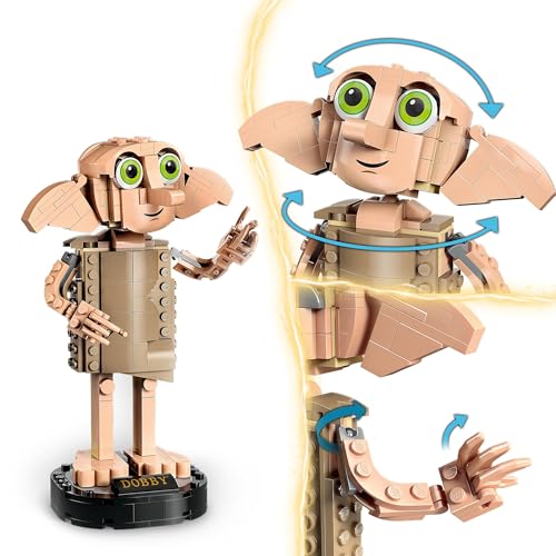 LEGO HARRY POTTER DOBBY THE HOUSE ELF SET REGALOS DE PASCUA PARA NIÑOS Y TODOS LOS FANÁTICOS A PARTIR DE 8 AÑOS FIGURA ICÓNICA - 3