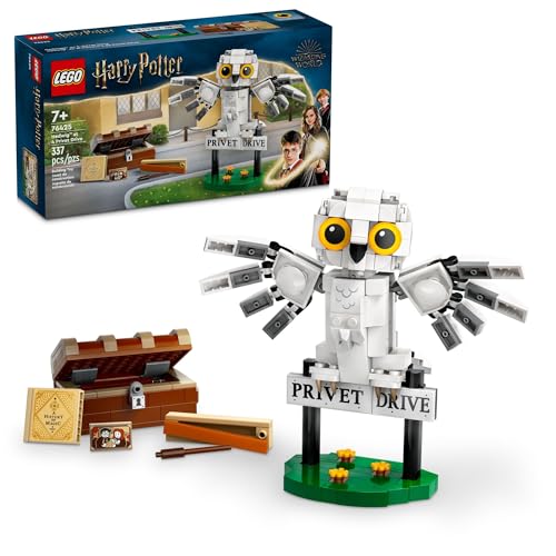 LEGO HARRY POTTER HEDWIG EN 4 CALLE PRIVET JUGUETE DE FANTASÍA ENSAMBLABLE CON UNA FIGURA DE LECHUZA DE HARRY POTTER JUGUETE - 1