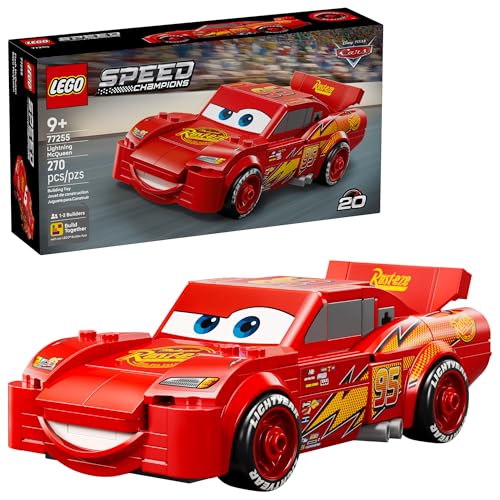 LEGO SPEED CHAMPIONS LIGHTNING MCQUEEN JUGUETES BLOQUES DE CONSTRUCCIÓN DE DISNEY PIXAR CARS PARA NIÑOS NIÑOS Y NIÑAS EDADES - 1