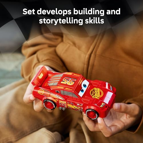 LEGO SPEED CHAMPIONS LIGHTNING MCQUEEN JUGUETES BLOQUES DE CONSTRUCCIÓN DE DISNEY PIXAR CARS PARA NIÑOS NIÑOS Y NIÑAS EDADES - 4