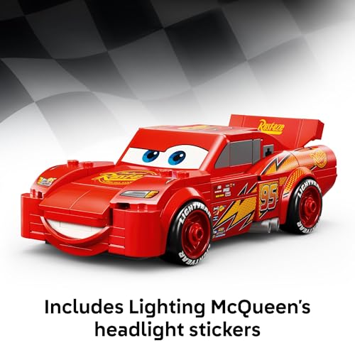 LEGO SPEED CHAMPIONS LIGHTNING MCQUEEN JUGUETES BLOQUES DE CONSTRUCCIÓN DE DISNEY PIXAR CARS PARA NIÑOS NIÑOS Y NIÑAS EDADES - 5
