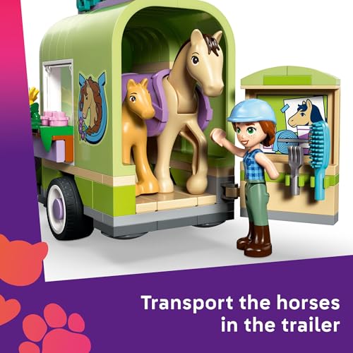 LEGO FRIENDS HORSE BABY FOAL TRAILER JUGUETE DE CONSTRUCCIÓN PARA NIÑAS Y NIÑOS JUEGO DE SIMULACIÓN PARA NIÑOS A PARTIR DE 7 - 3