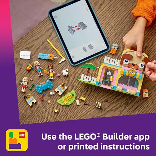LEGO FRIENDS TIENDA DE ACCESORIOS PARA MASCOTAS SET DE JUEGO DE SIMULACIÓN JUGUETE DE CONSTRUCCIÓN PARA NIÑOS NIÑAS Y NIÑOS - 6