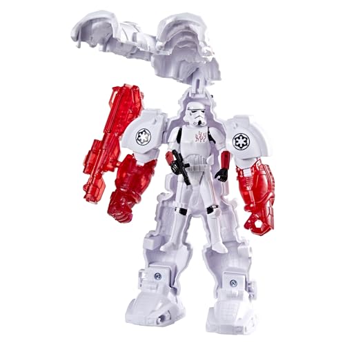 STAR WARS MUNDO ÉPICO DE ACCIÓN STORMTROOPER MECH FORCE SUIT TRAJE DE MECH DE 65 PULGADAS Y FIGURA DE ACCIÓN DE 4 PULGADAS - 3