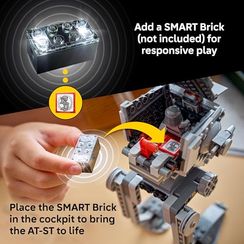 LEGO STAR WARS SMART PLAY ATST ATTACK ON ENDOR JUEGO DE CONSTRUCCIÓN DE JUGUETE PARA NIÑOS JUEGO COMPATIBLE CON 2 ETIQUETAS - 6