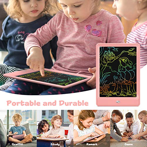 BRAVOKIDS TABLETA DE ESCRITURA LCD DE 10 PULGADAS PARA NIÑOS DE 3 A 8 AÑOS LÁPIZ ELECTRÓNICO Y TABLERO DE GARABATOS COMO REGALOS - 6