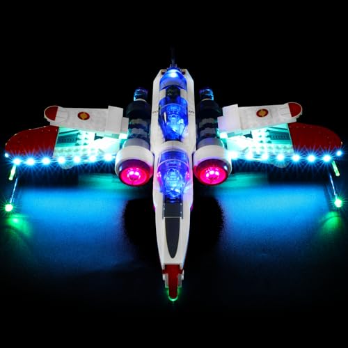 KIT DE LUCES LED COMPATIBLE CON LEGO STAR WARS ARC170 STARFIGHTER 75402 KIT DE ILUMINACIÓN PREMIUM PARA LEGO REVENGE OF THE SITH - 1