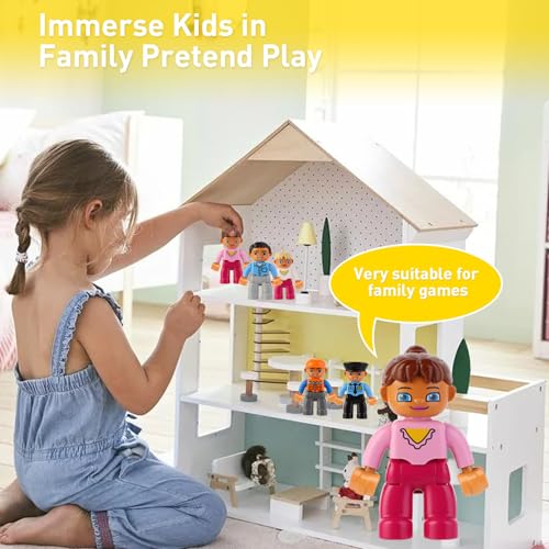 PAQUETE DE MINIFIGURAS 19 PIEZAS DE FIGURAS DE PERSONAS SOLAMENTE DE LA SERIE DE BLOQUES DE CONSTRUCCIÓN MINI FIGURAS DE ACCIÓN - 5