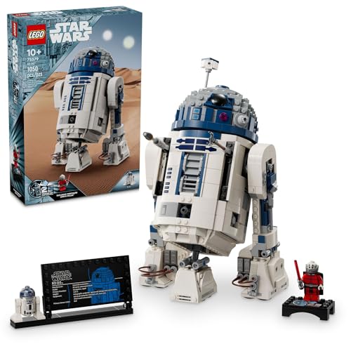 LEGO STAR WARS R2D2 JUEGO DE JUGUETES DE CONSTRUCCIÓN JUEGA O EXHIBE JUGUETES DE STAR WARS PARA NIÑOS Y NIÑAS A PARTIR DE 10 - 1