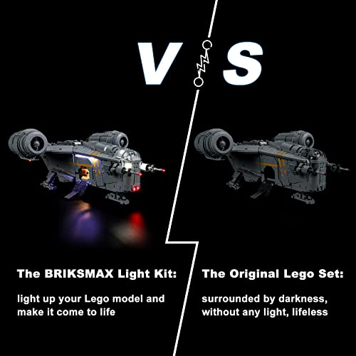 BRIKSMAX KIT DE ILUMINACIÓN LED PARA LEGO75331 THE RAZOR CREST COMPATIBLE CON LEGO STAR WARS BUILDING BLOCKS MODEL NO INCLUYE - 6