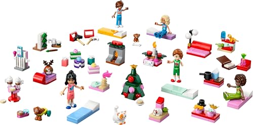 LEGO 42668 CALENDARIO DE ADVIENTO FRIENDS 2025 JUGUETE REGALO DE CUMPLEAÑOS BLOQUES EDUCATIVOS NIÑAS NIÑOS NIÑOS 6 7 8 9 AÑOS - 2